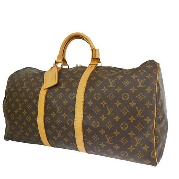 Authentic Louis Vuitton Keepall 55 Monogram Canvas - Picture 1 of 14